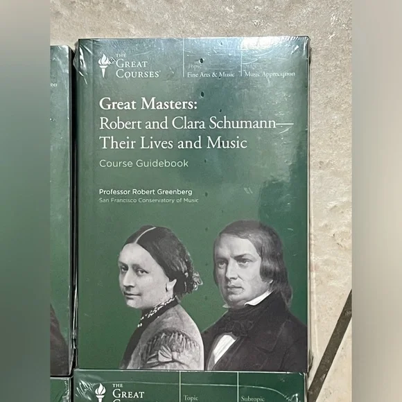 The Great Courses Great Masters Dvd and Book His Life & Music Set of 6 New - Picture 3 of 9
